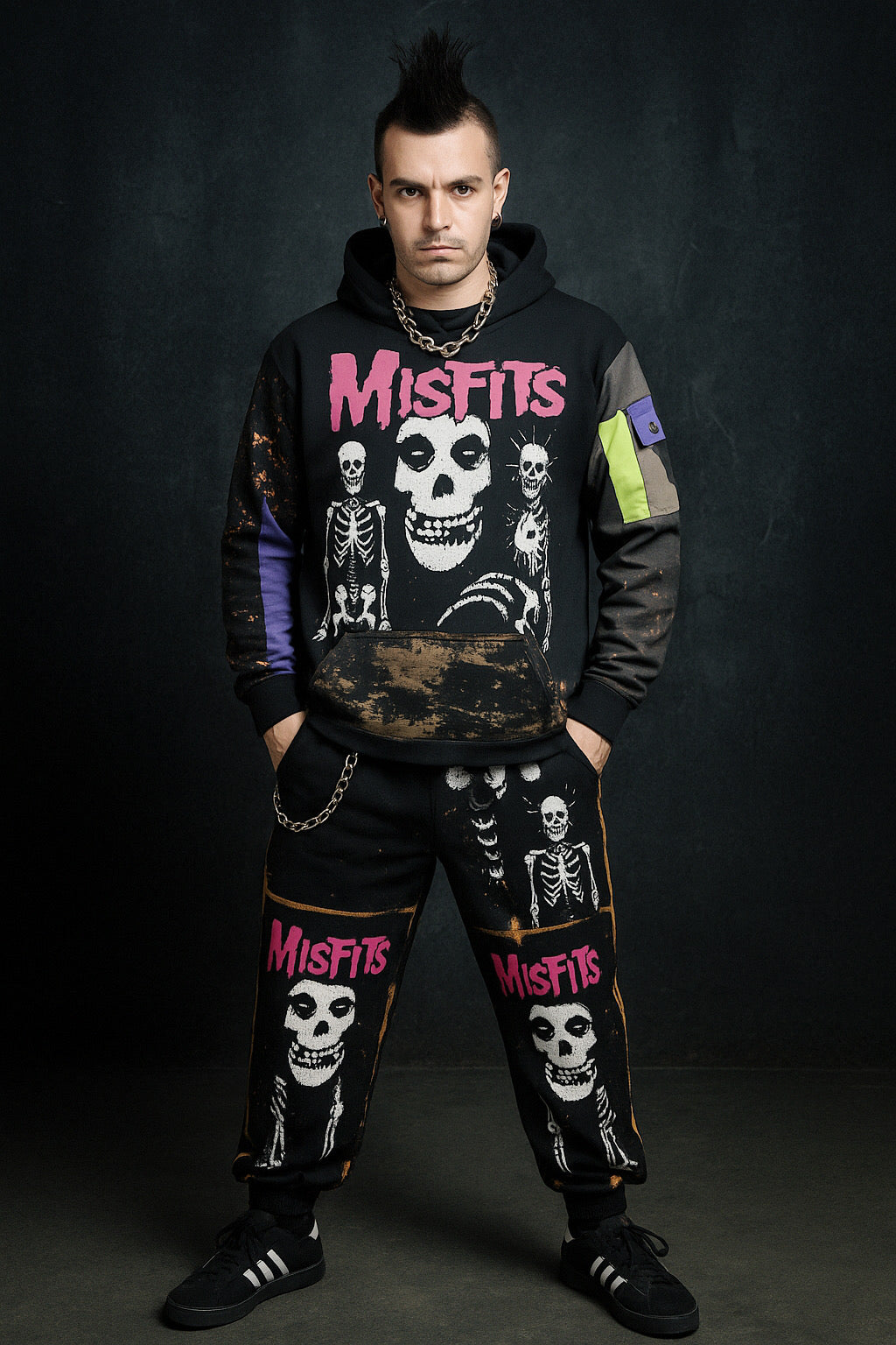 💀 Colección “Static Decay” – Misfits x Broken Heart