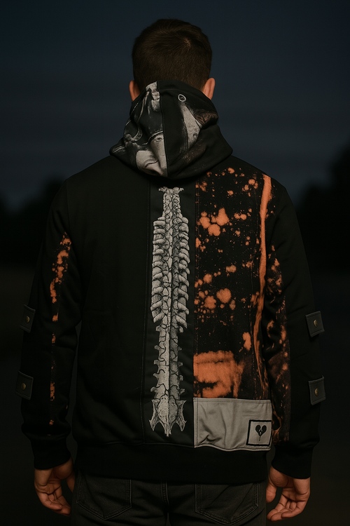 🫀 Hoodie “Anatomía del Vacío” – Broken Heart
