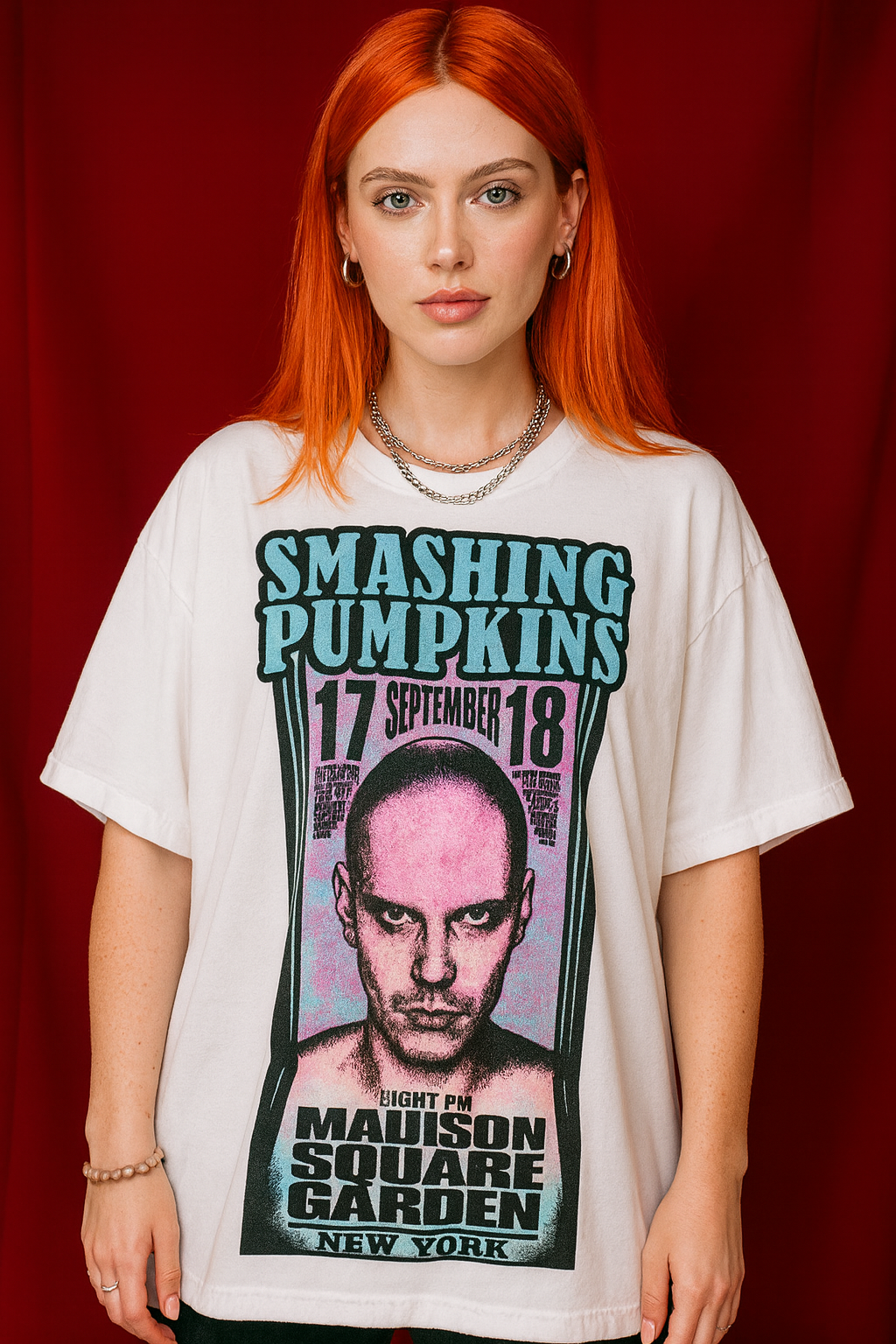 🌙 Polera “Melancholy Reverie”, Smashing Pumpkins