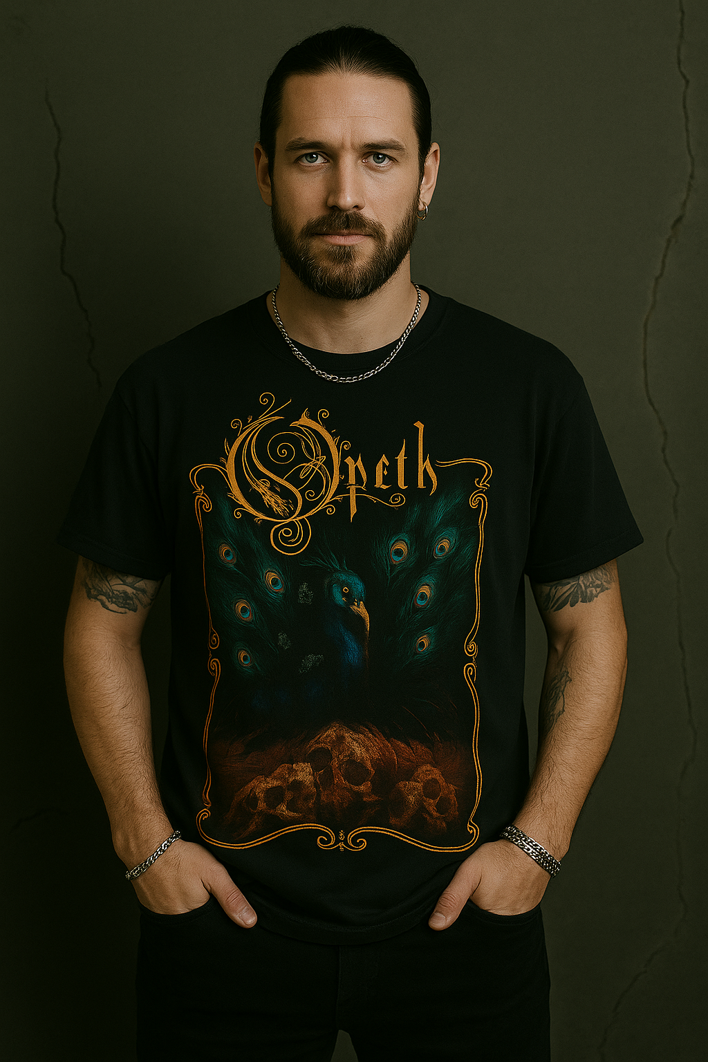 🌑 Polera “Ghost Reveries” – Opeth x Broken Heart