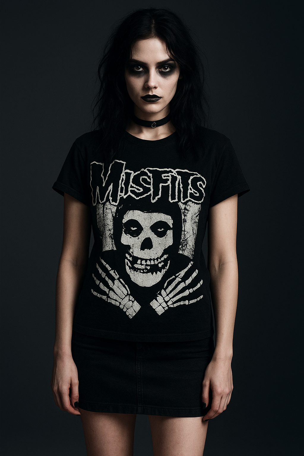 💀 Polera “Horror Business” – The Misfits x Broken Heart 💀