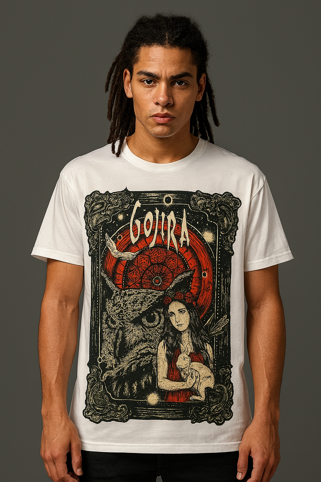 🌊 Polera “Oceanic Fury” – Gojira x Broken Heart