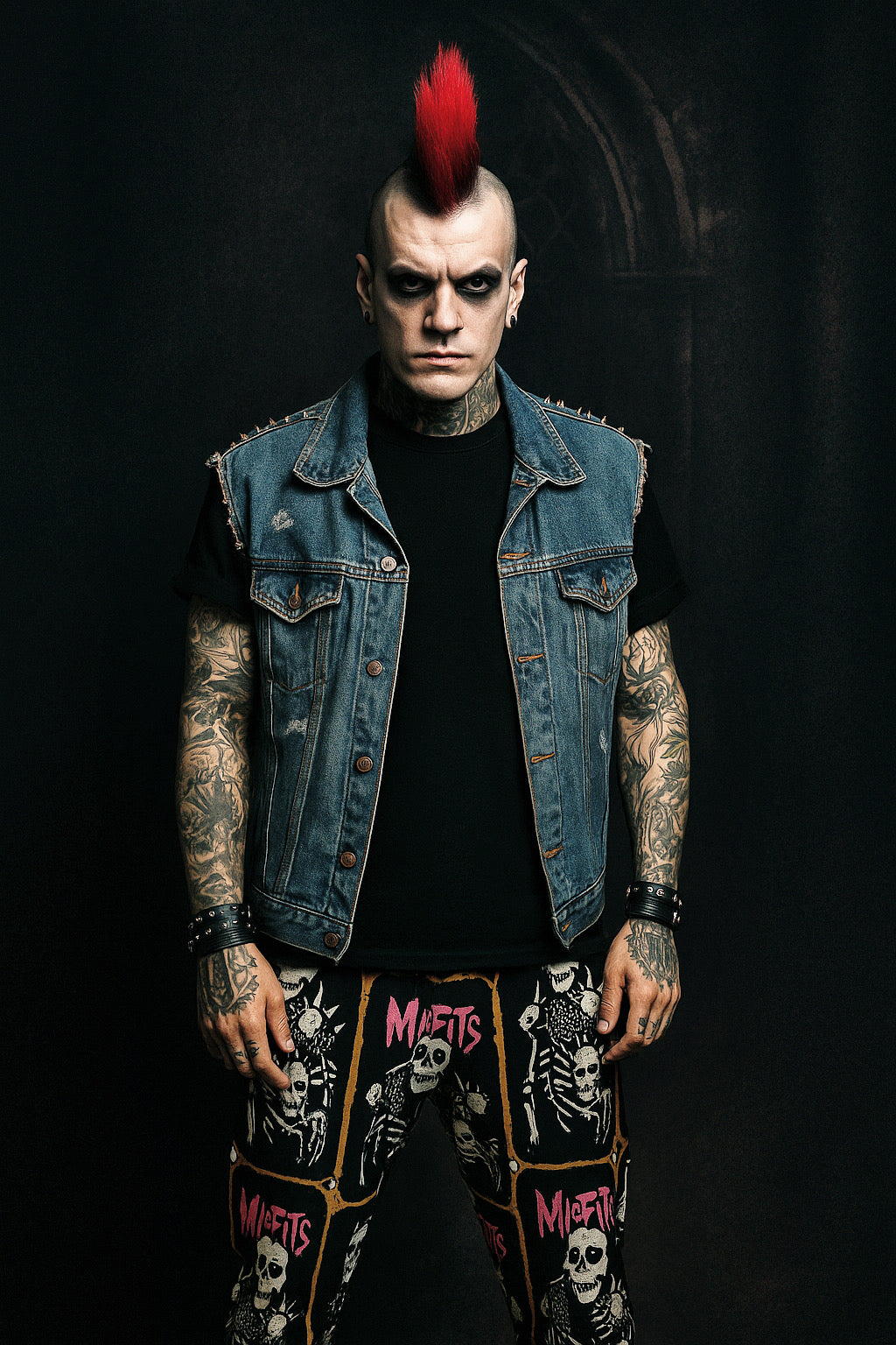 👖 Jogger “Grave Tracks” – Misfits x Broken Heart