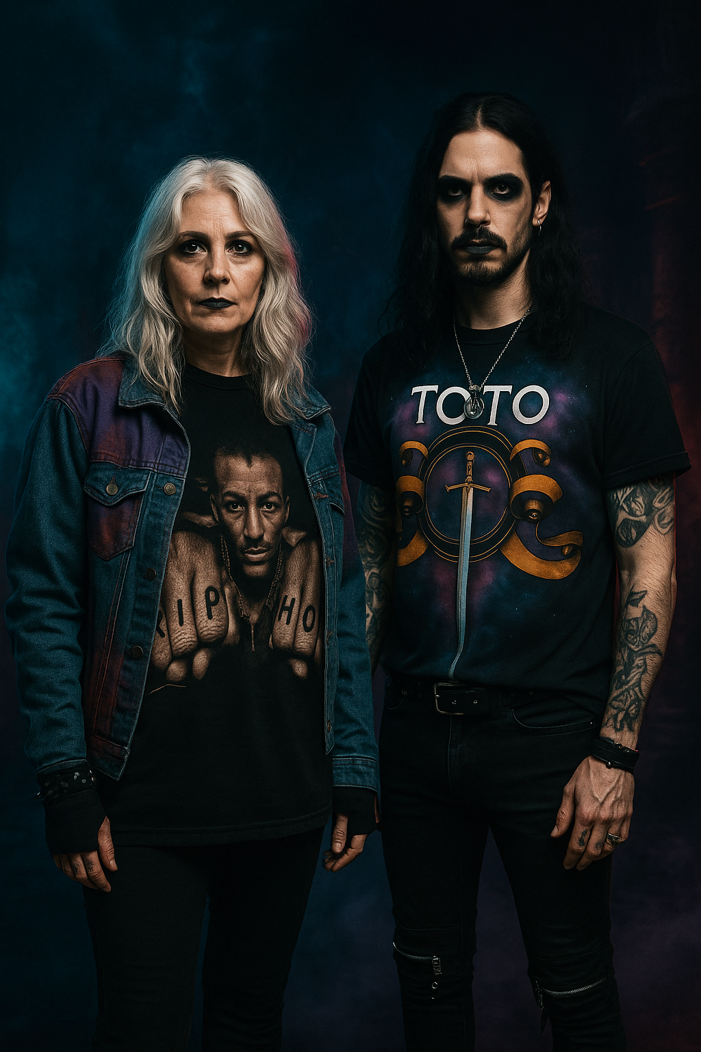 🗡️ Polera “Hold the Line” – Toto x Broken Heart 🗡️