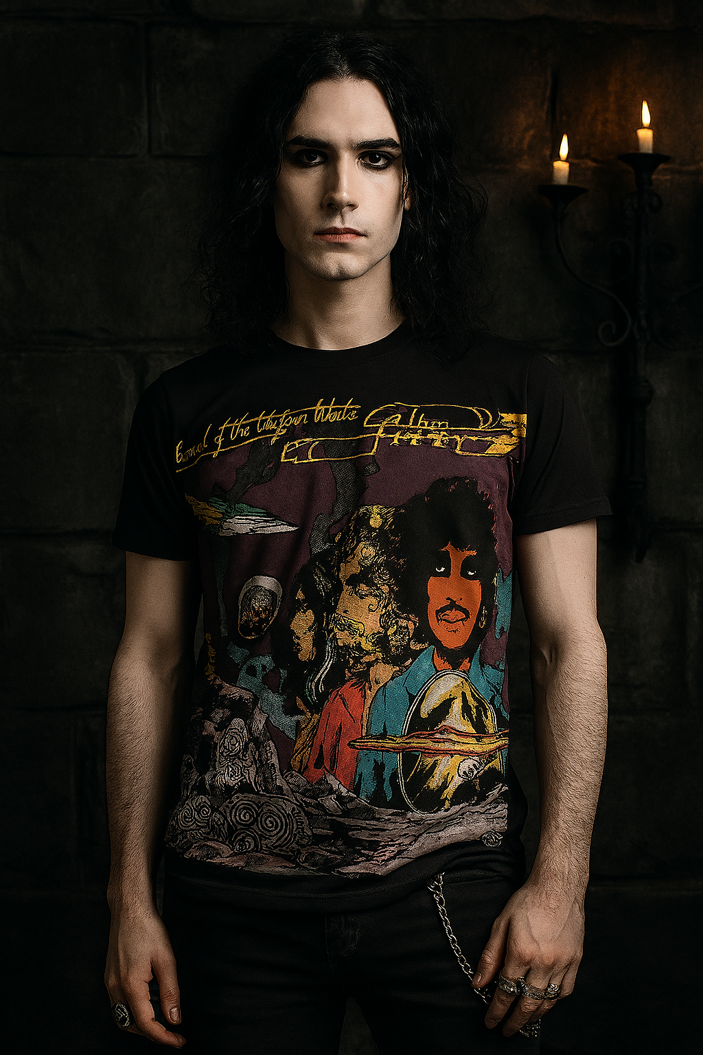 ⚡ Polera “Street Rebels” – Thin Lizzy x Broken Heart