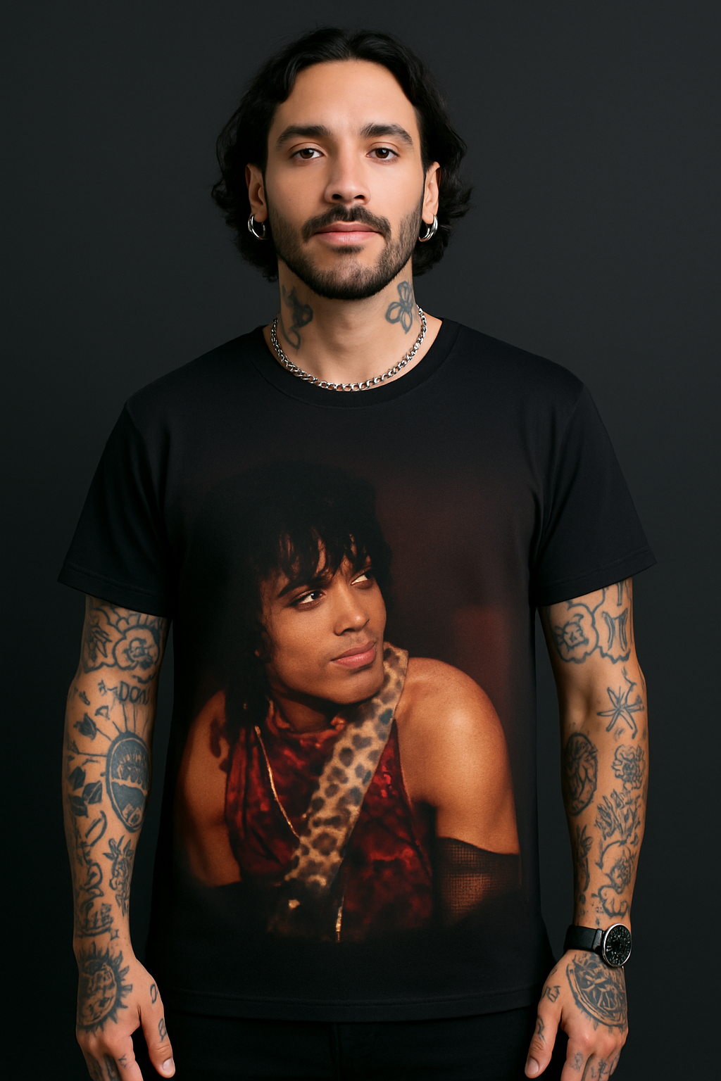 💜 Polera “Purple Reign” – Prince x Broken Heart 💜
