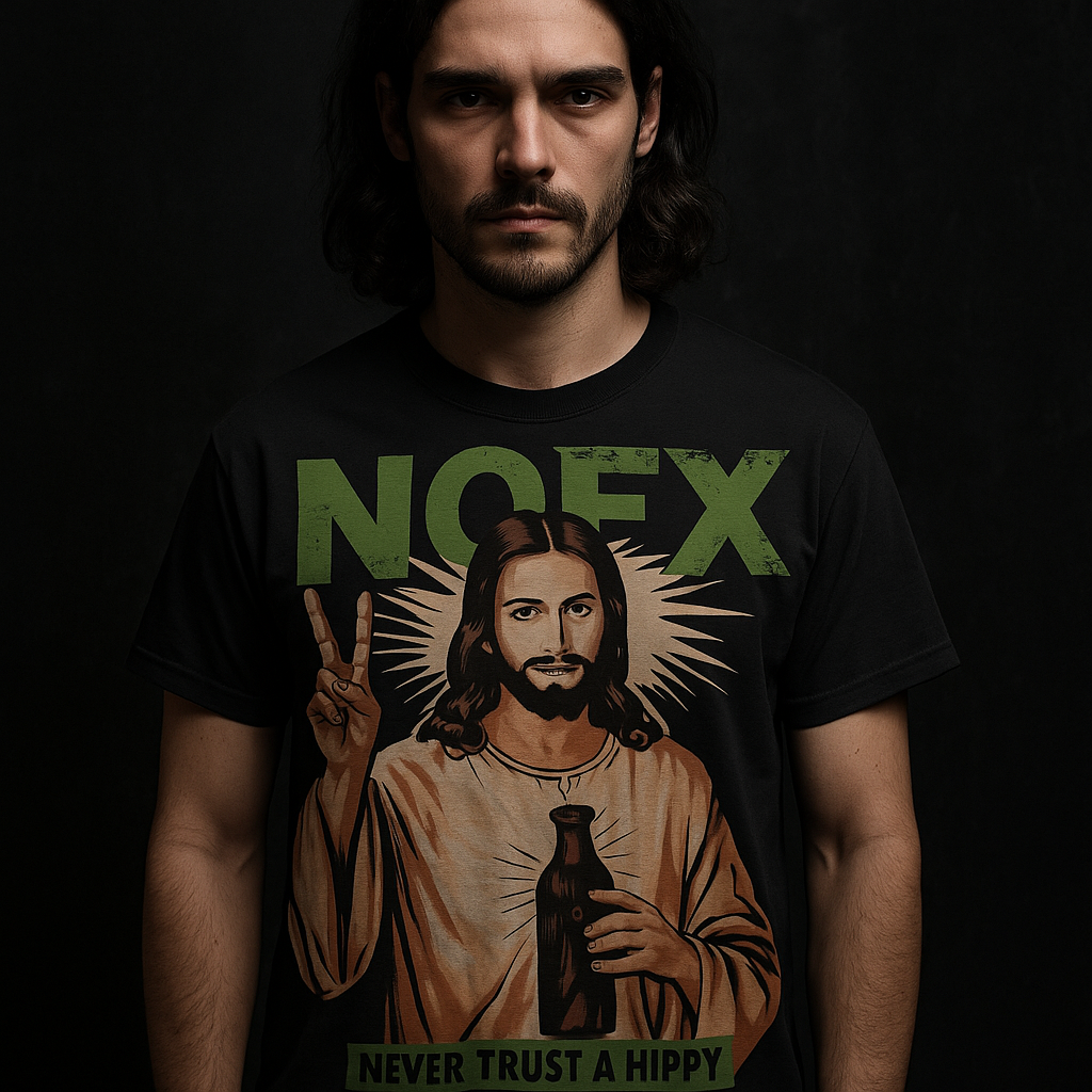 🧷 Polera “Punk in Drublic” – NOFX x Broken Heart 🧷