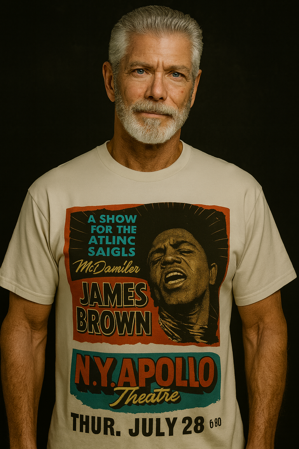 🎤 Polera “Soul Power” – James Brown x Broken Heart 🎤