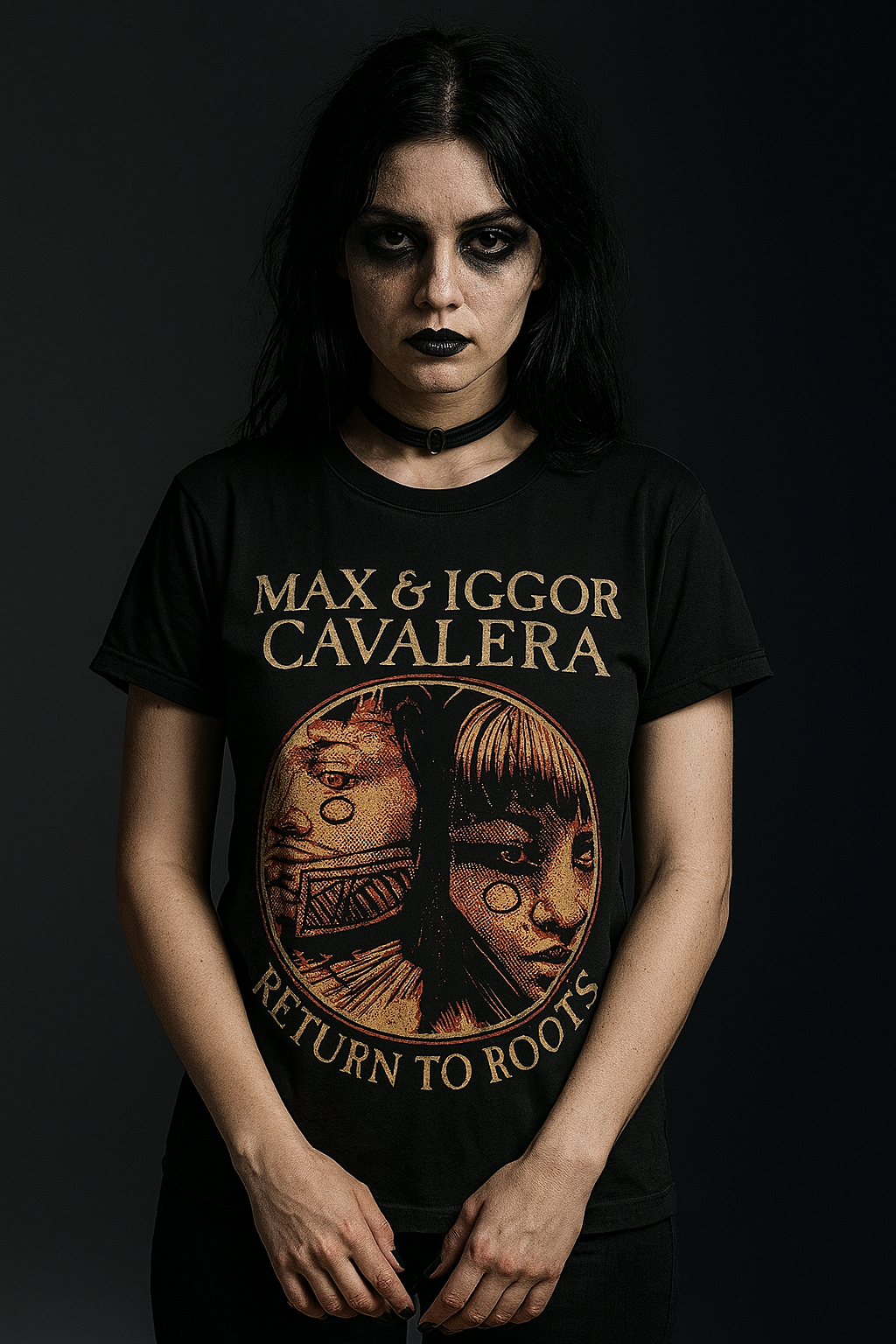 🔥 Polera “Blood Roots” – Cavalera Brothers x Broken Heart