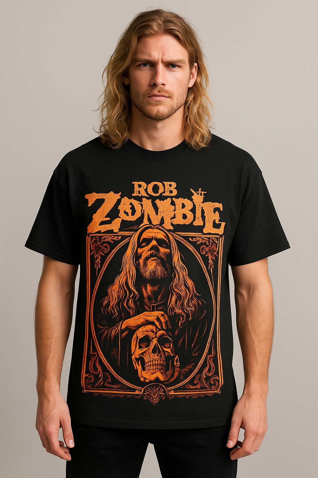 🧟♂️ Polera “Living Dead Groove” – Rob Zombie x Broken Heart 🧟♂️
