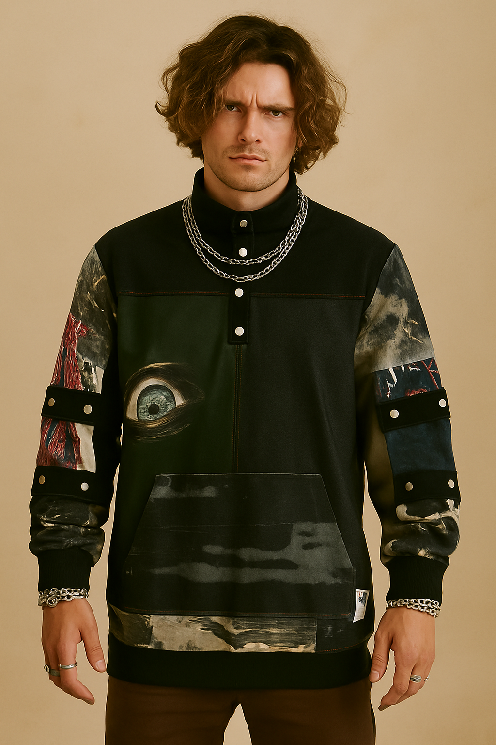 Hoodie "The Flesh of Vision" – TOOL x Alex Grey”