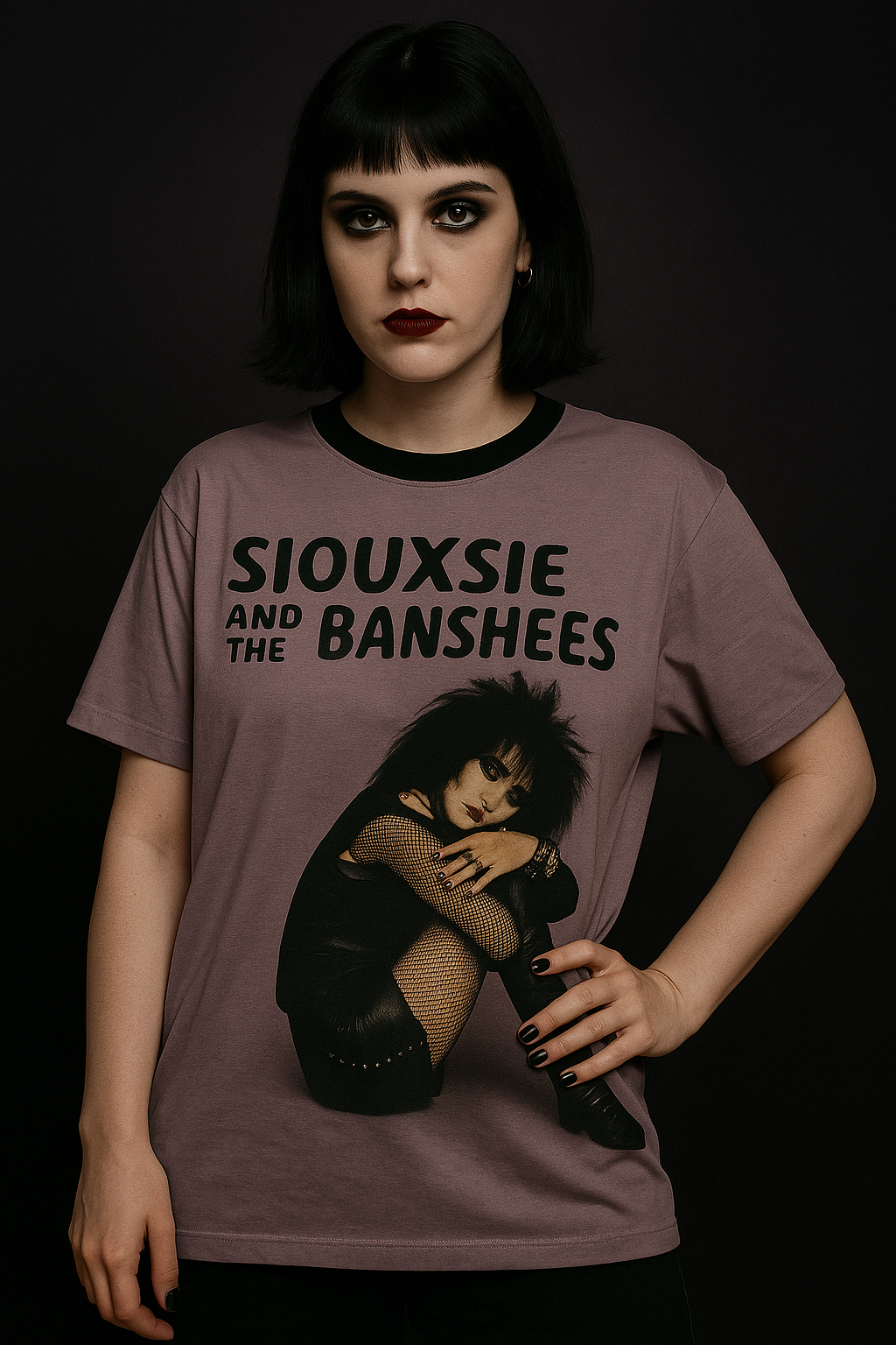 🕯️ Polera “Spellbound” – Siouxsie and the Banshees x Broken Heart 🕯️