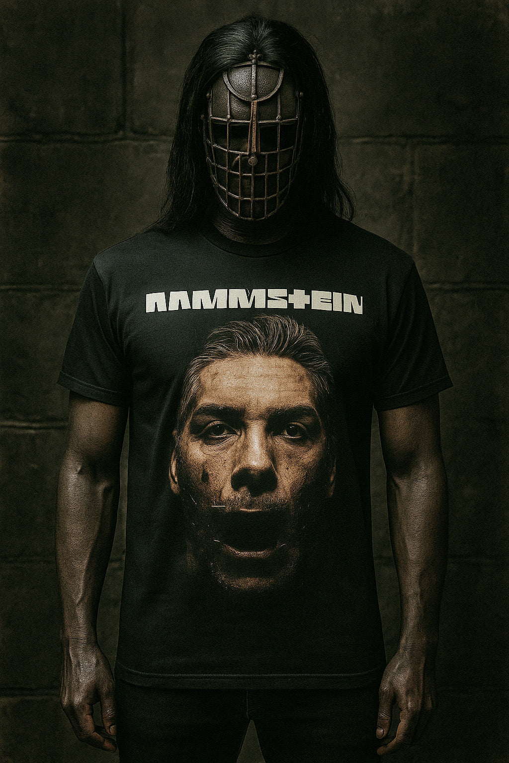 🔥 Polera “Feuer und Flamme” – Rammstein x Broken Heart 🔥