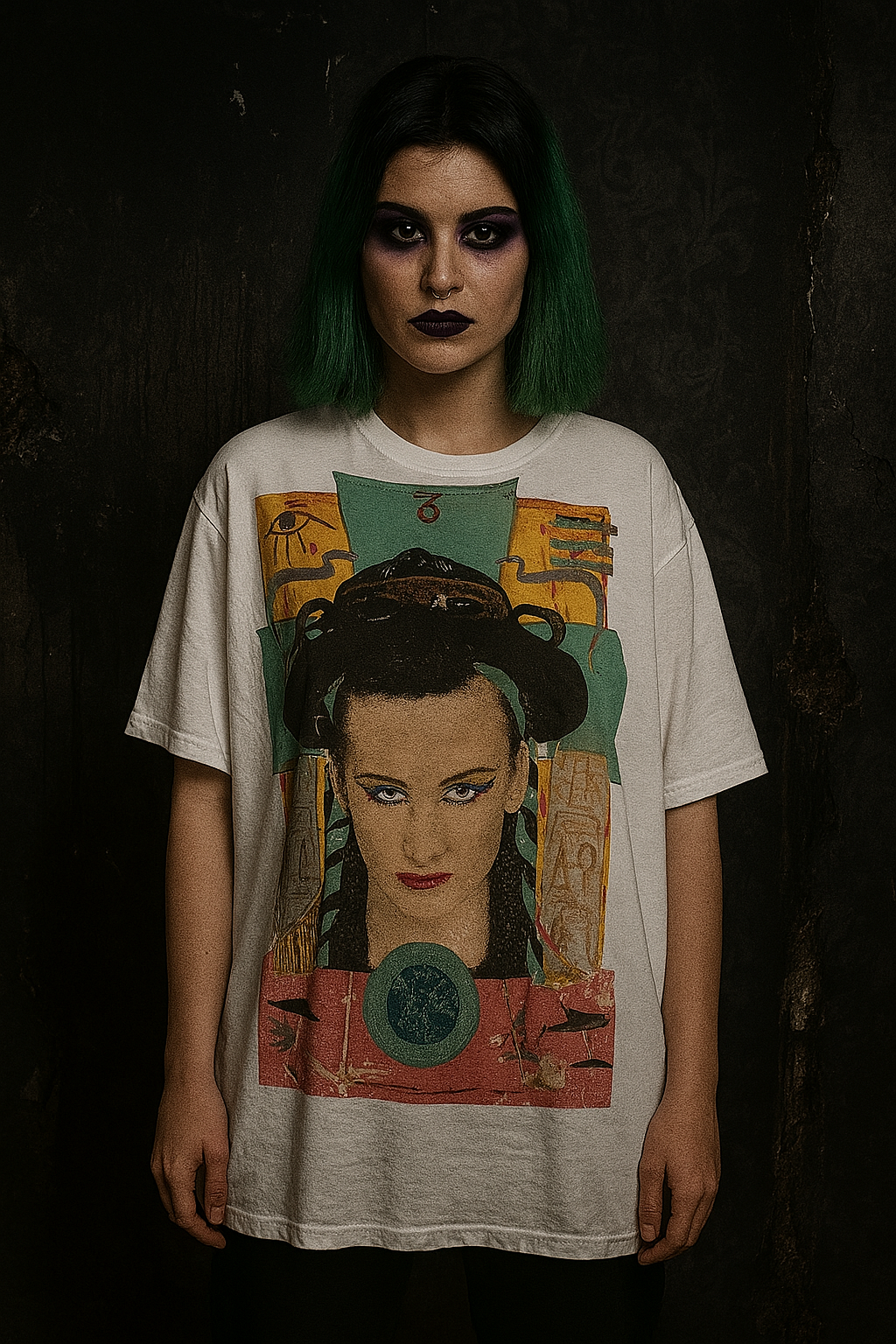🌈 Polera “Karma Chameleon” – Boy George x Broken Heart 🌈